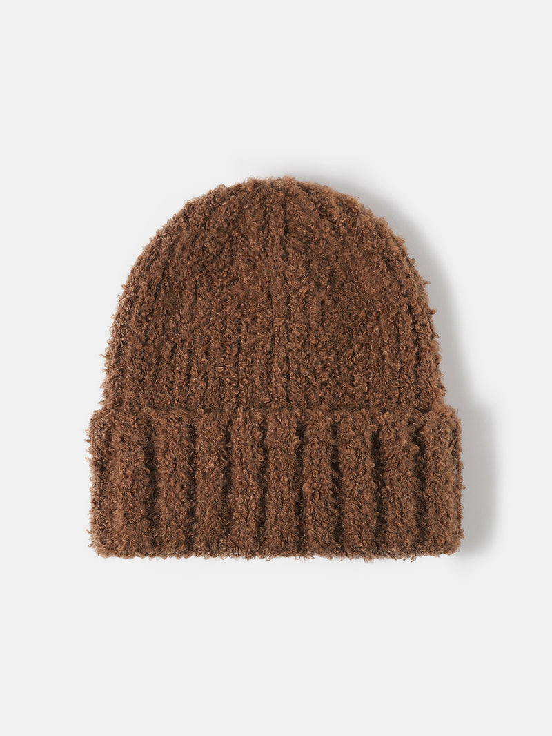 Thermal Teddy Chic Knit Hat